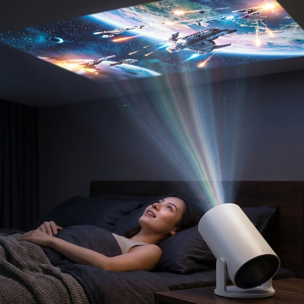 Mini Home Cinema Projector