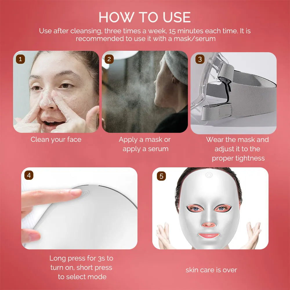 Glow Therapy LED Face Mask