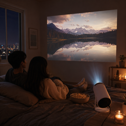 Mini Home Cinema Projector