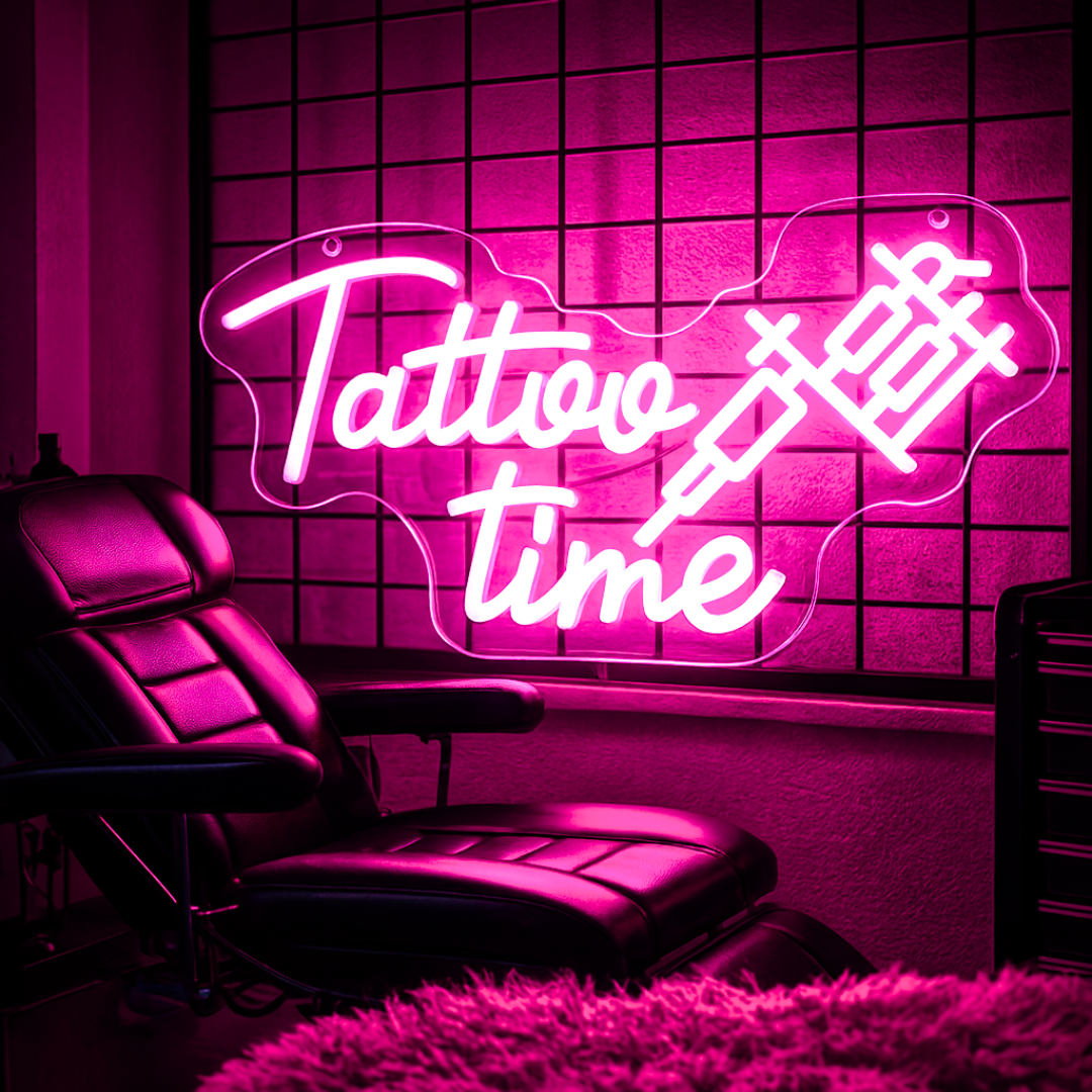 Tattoo LED Neon Sign