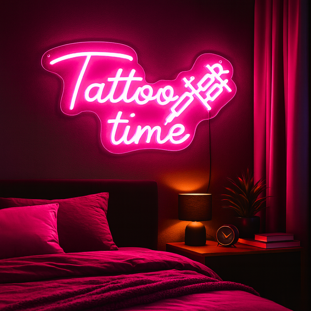 Tattoo LED Neon Sign