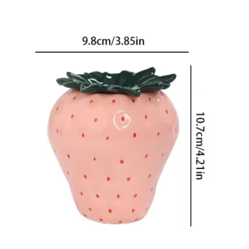 Ceramic Strawberry Ashtray